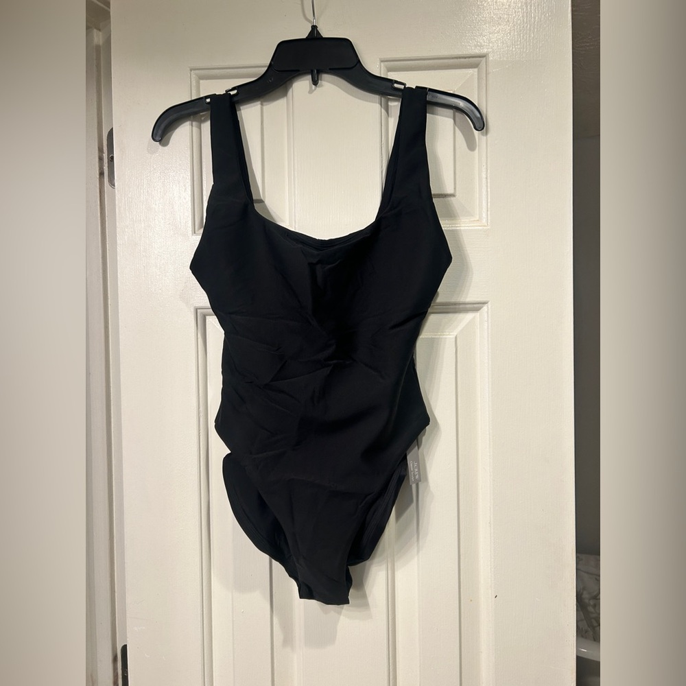 J.Crew | NWT Claudia one-piece in Classic Sculpt™ in Black | Sz 4 - Picture 5 of 11